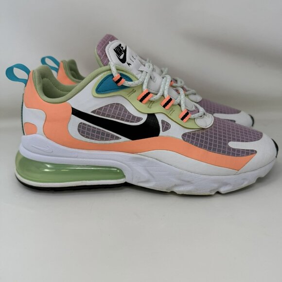 Nike Air Max 270 React SE Running Shoes Light Arctic Pink Women's Size 8 - Picture 1 of 7